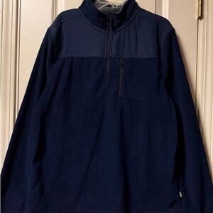 NWT ~ Propel Bass Engineered ~ Men’s ~ Jacket ~ Medium ~ 1/4 Zip~ Pullover ~Blue